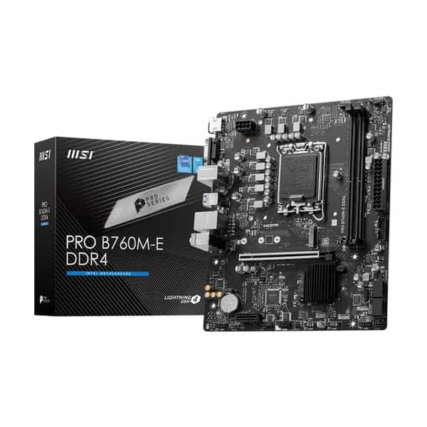 Motherboard MSI PRO B760M-E DDR4 (LGA1700)