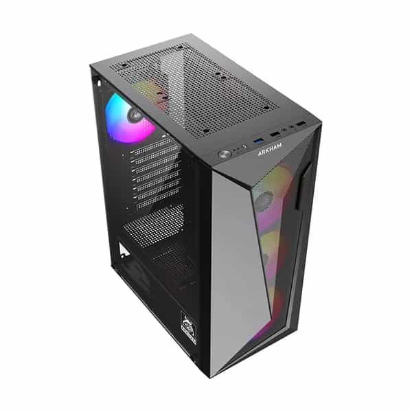 Gabinete Arkham Cozu ATX 4 fans ARGB