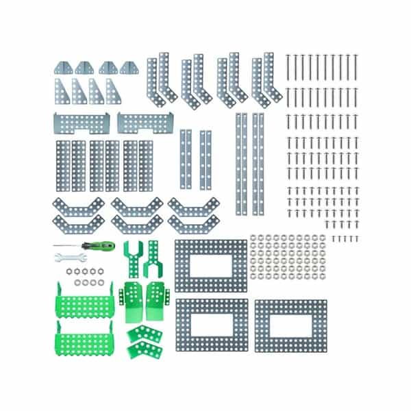 Kit de construcción Robobloq con piezas metálicas extra para robot Qoopers