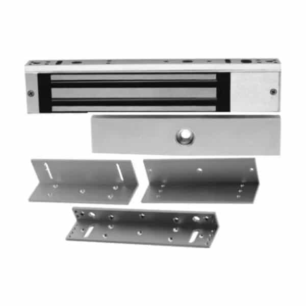 Kit cerradura electromagnética Hikvision 280 kg DS-K4H258S + montaje DS-K4H258-LZ