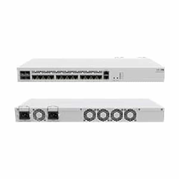 Router MikroTik CCR2116-12G-4S+ 12 puertos Gigabit + 4 SFP+ 16 GB RAM