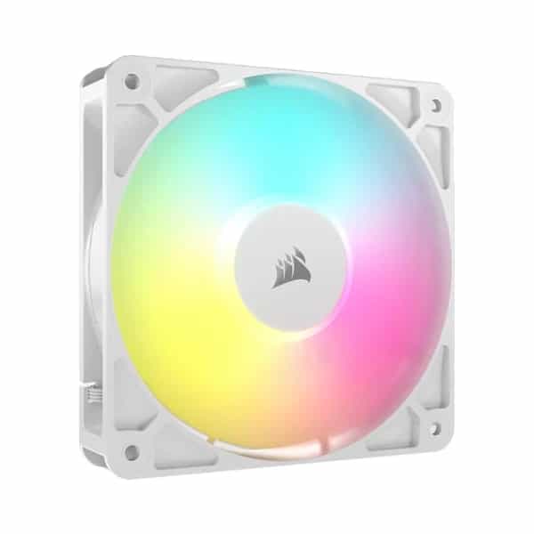 Ventilador para gabinete Corsair RS120 ARGB 120 mm blanco CO-9050184-WW