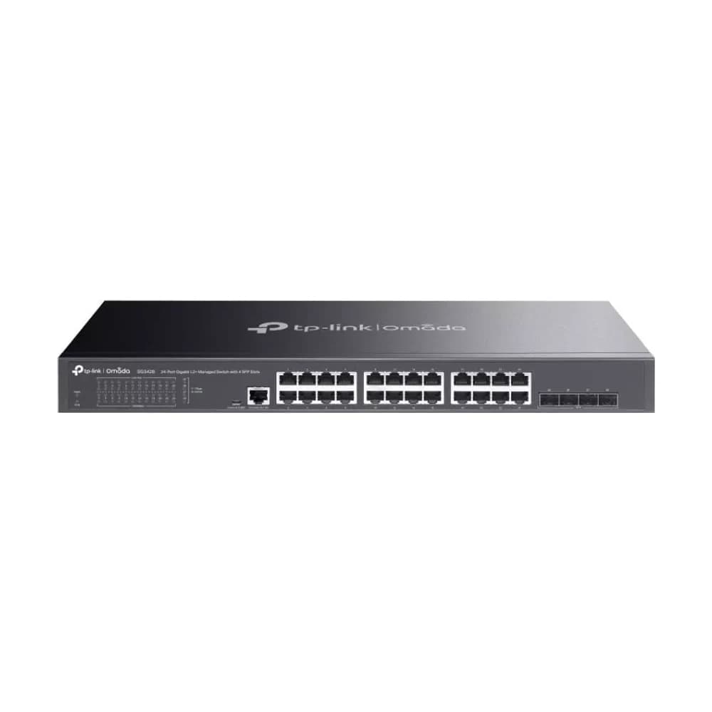 Switch TP-Link Omada TL-SG3428 L2 24 puertos Gigabit + 4 SFP