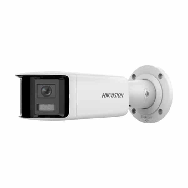 Cámara IP bullet panorámica ColorVu Hikvision DS-2CD2T47G2P-LSU/SL (C) 4MP