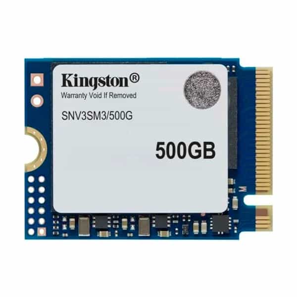 Disco SSD Kingston NV3 500GB M.2 2230 NVMe PCIe 4.0 SNV3SM3/500G