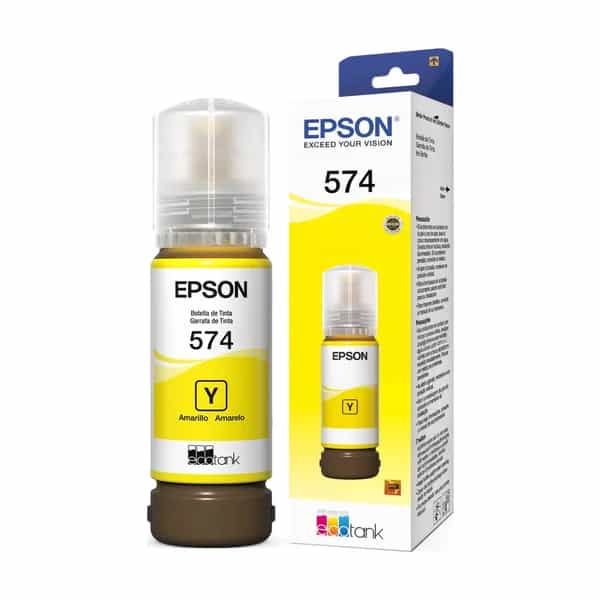 Botella de Tinta Epson 574 Amarilla