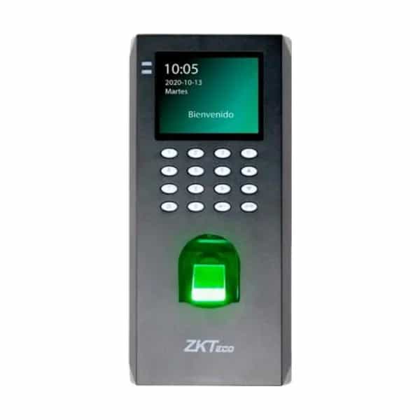 Control de acceso ZKTeco huella y código pantalla 2,4" 1500 usuarios LF20/ID