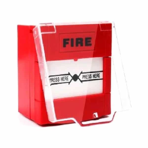 Avisador manual de incendio rearmable dLux con base y tapa FA-404