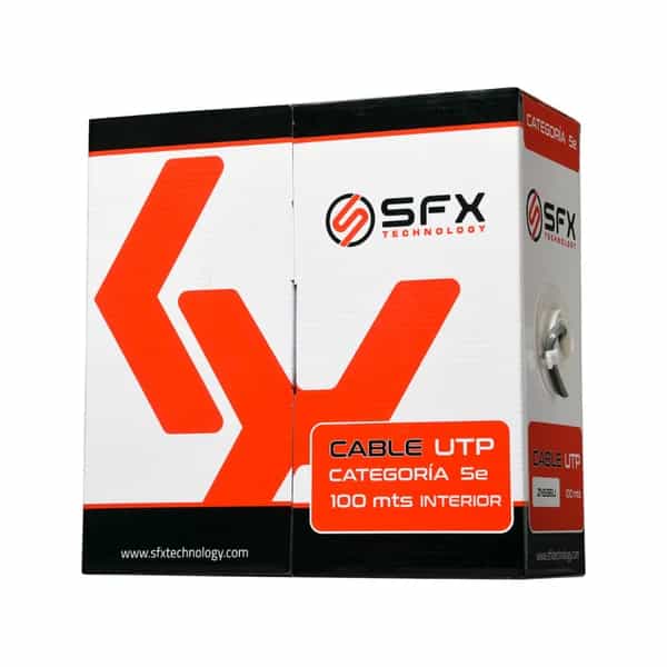 Cable UTP Sfx CAT5e 100M Interior