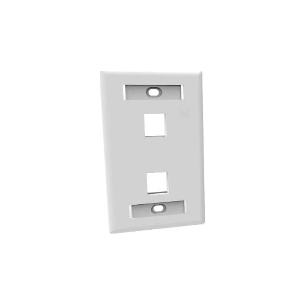 Faceplate Furukawa 2 posiciones blanco