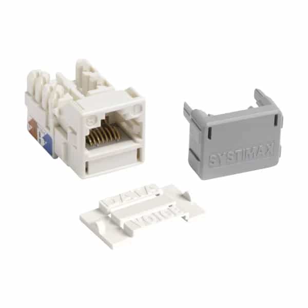 Jack RJ45 CommScope MGS 400 x 1 GigaSPEED X10D M-Series Cat6 sin blindaje blanco