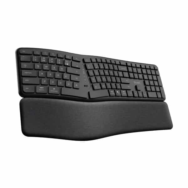 Teclado Trust Keyra Ergo Multi Wireless US