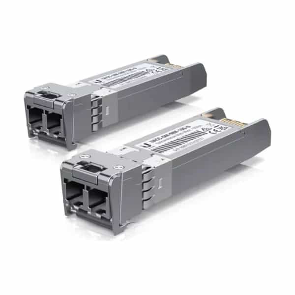 Módulo óptico Ubiquiti multimodo 10Gbps pack de 2 UACC-OM-MM-10G-D-2