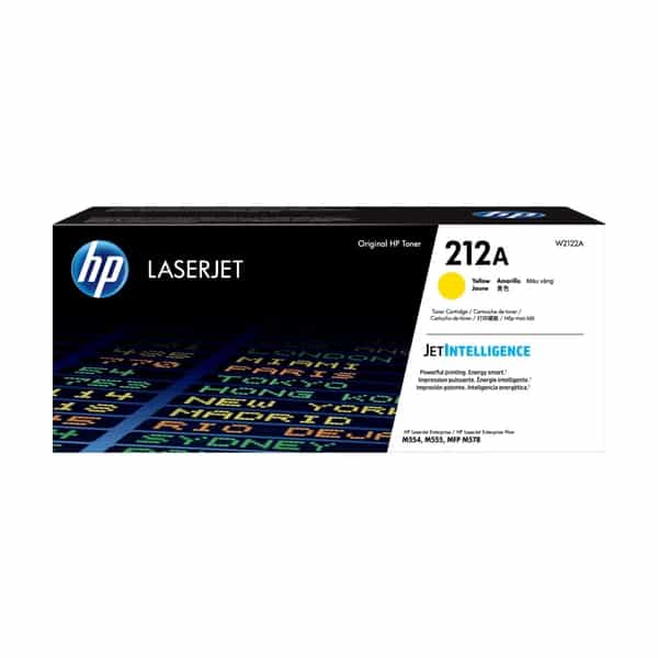 Tóner HP 212A Amarillo W2122A
