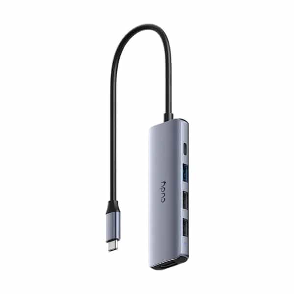 Concentrador Cudy USB-C 5 en 1 con HDMI 4K (UH405)