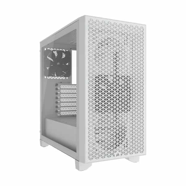 Gabinete Corsair 3000D mid tower blanco CC-9011252-WW