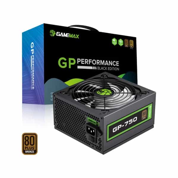 Fuente 750W GameMax 80 Plus Bronze GP-750