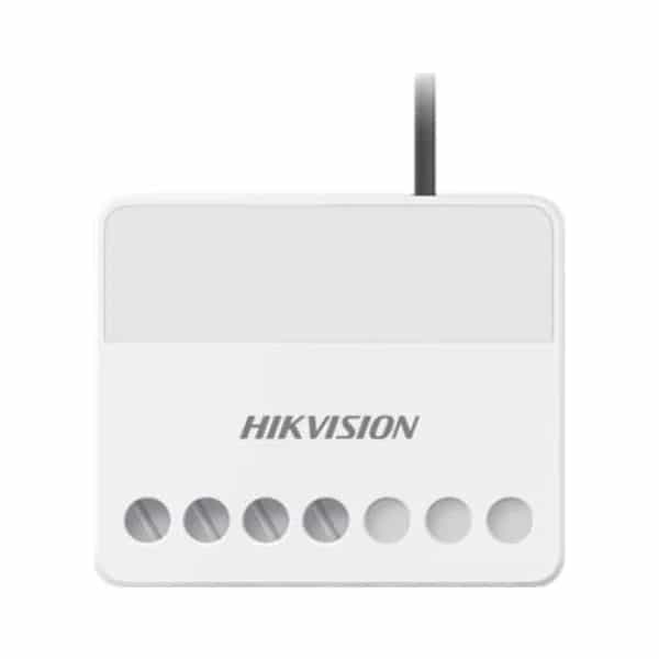 Módulo expansor de 1 relé inalámbrico Hikvision DS-PM1-O1L-WB bajo voltaje