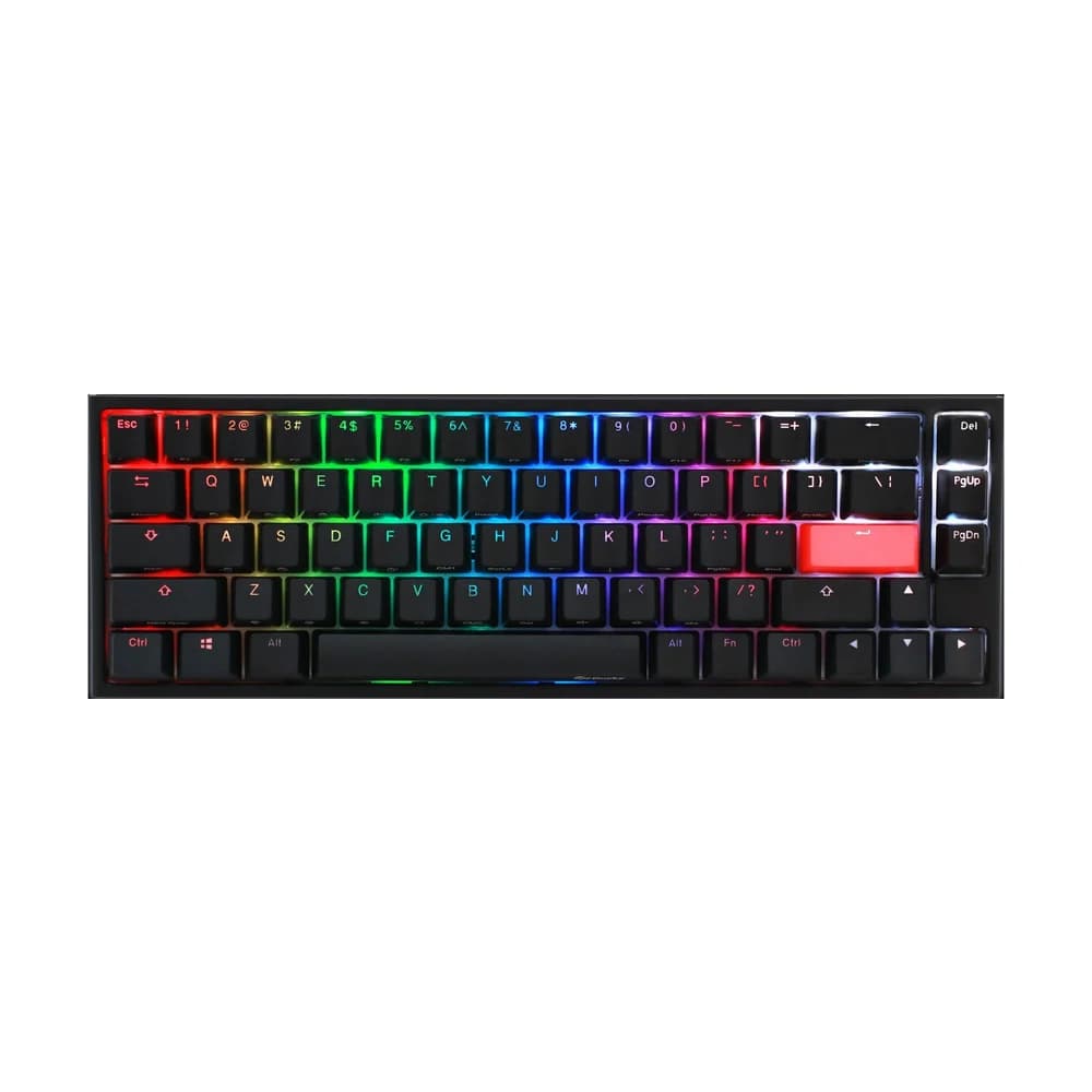Teclado Gamer Ducky One 2 SF RGB Kailh Jade Switch Double Shot PBT Mecánico