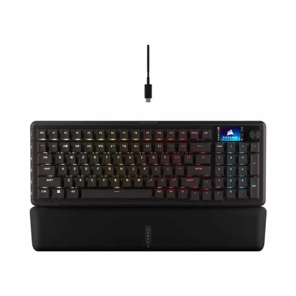 Teclado gamer mecánico Corsair Vanguard 96 MLX Plasma CH-91E901E-NA