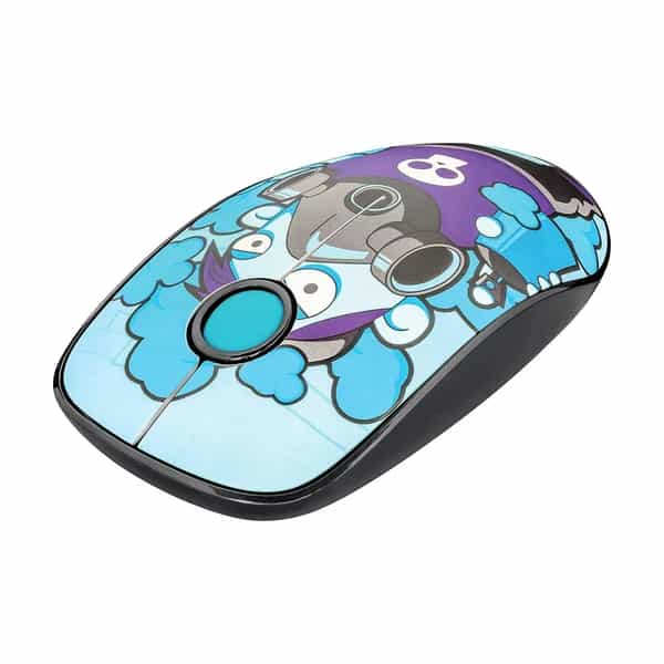 Mouse Trust Sketch Silent Wireless Blue