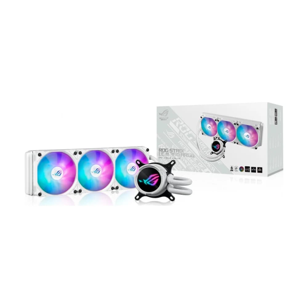 Water cooler ASUS ROG STRIX LC III 360 ARGB White