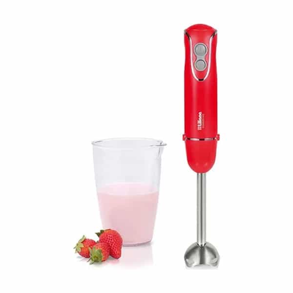 Procesadora manual Liliana Rainbow Mixer 450W Rojo AAH102R