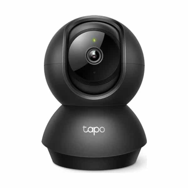 Cámara IP Wi-Fi TP-Link Tapo C201 Full HD 1080p giratoria 360° para interior negra