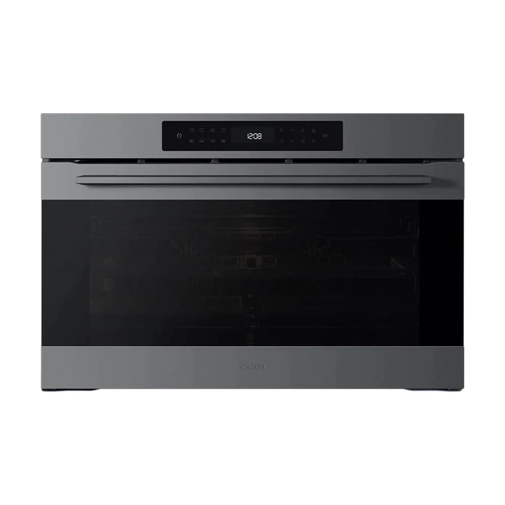 Horno eléctrico empotrable Vondom pirolítico con Air Fry 90 cm 133 litros TNC90MIBS