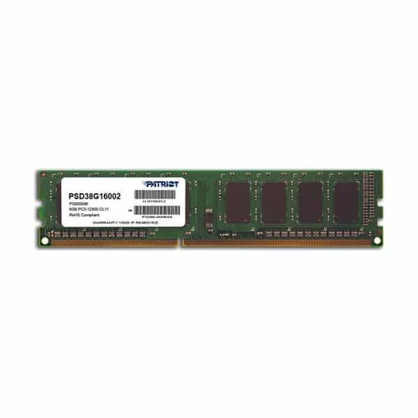 Memoria RAM DDR3 Patriot Signature 8 GB 1600 MHz PSD38G16002