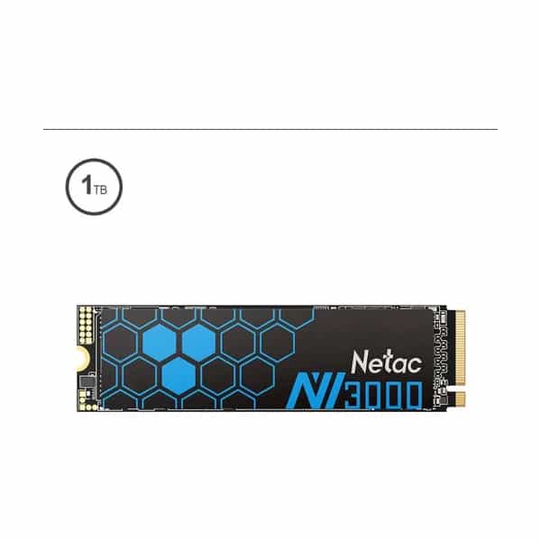Disco SSD Netac NV3000 PCIE GEN3X4 1TB NVME (NT01NV3000-1T0-E4X)