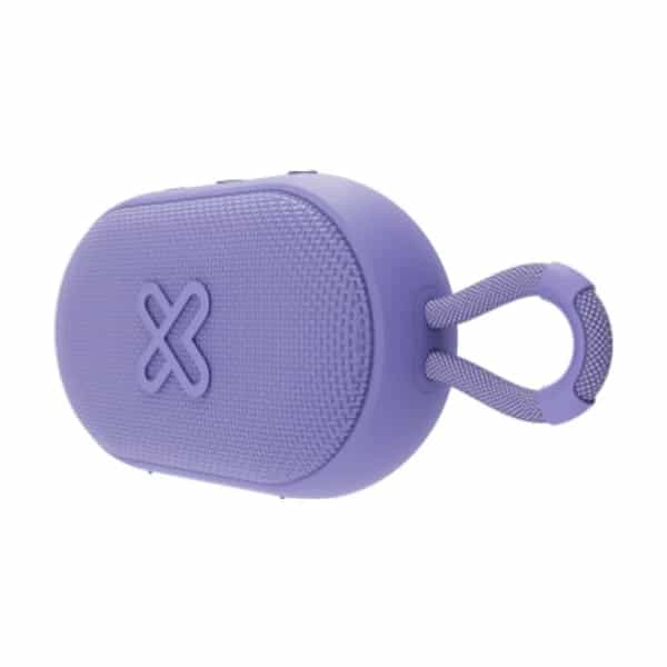 Parlante portátil Klip Xtreme Groovesplash True Wireless 12 horas 6W IPX7 Púrpura KBS-030PR