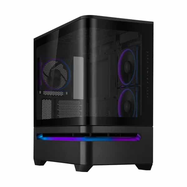 Gabinete Asus Prime AP202 Tg Argb Black V Templado