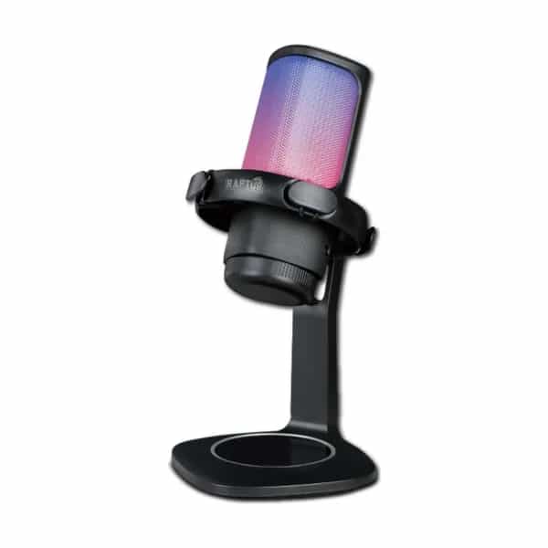 Micrófono Raptor Vox RGB USB para Streaming