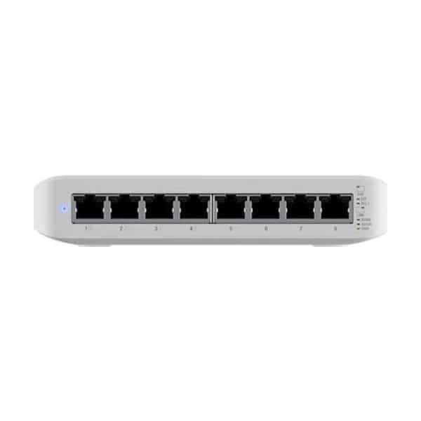 Switch Ubiquiti UniFi Lite 8 puertos Gigabit (4 PoE+) 52W capa 2 USW-LITE-8-POE