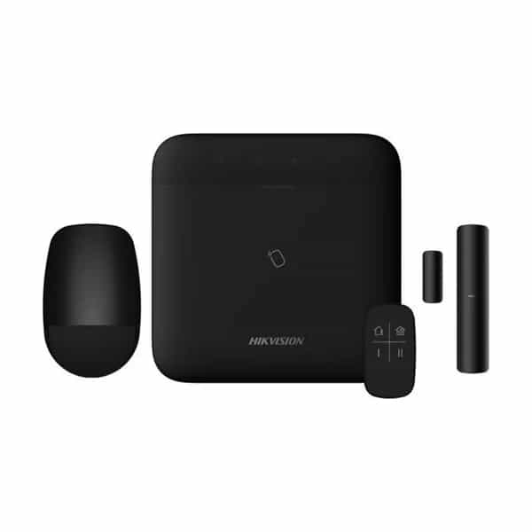 Kit de alarma Hikvision AX PRO 48 zonas negro DS-PWA48-Kit-WB/Arg/Black