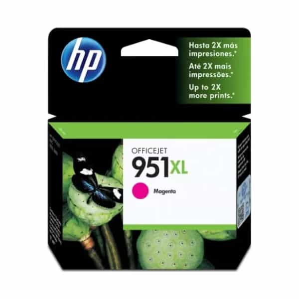 Cartucho de tinta HP 951XL Magenta CN047AL