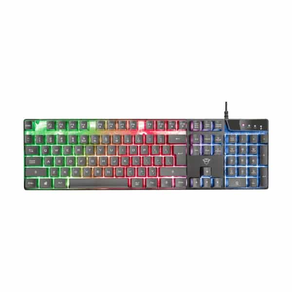Teclado Gamer Trust Azor GXT 835 / Idioma Ingles