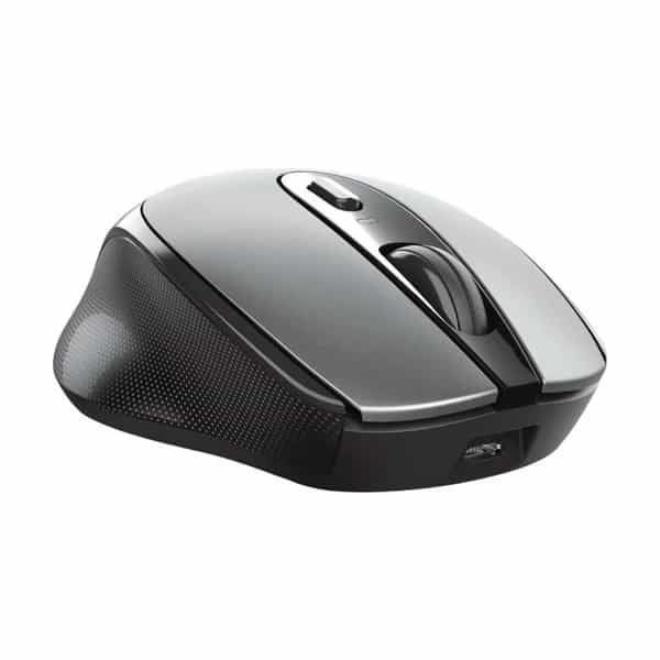 Mouse inalámbrico Trust Zaya recargable Black