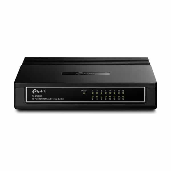 Switch TP-Link TL-SF1016D 16 puertos 10/100Mbps de escritorio