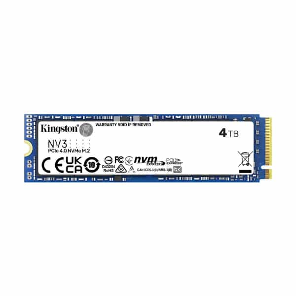 Disco solido Kingston 4TB NV3 PCIe NVME