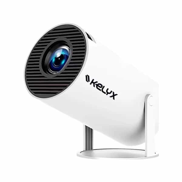 Proyector Kelyx 720P 2Gb+8Gb 180 lumenes Bluetooth/WiFi Android Blanco