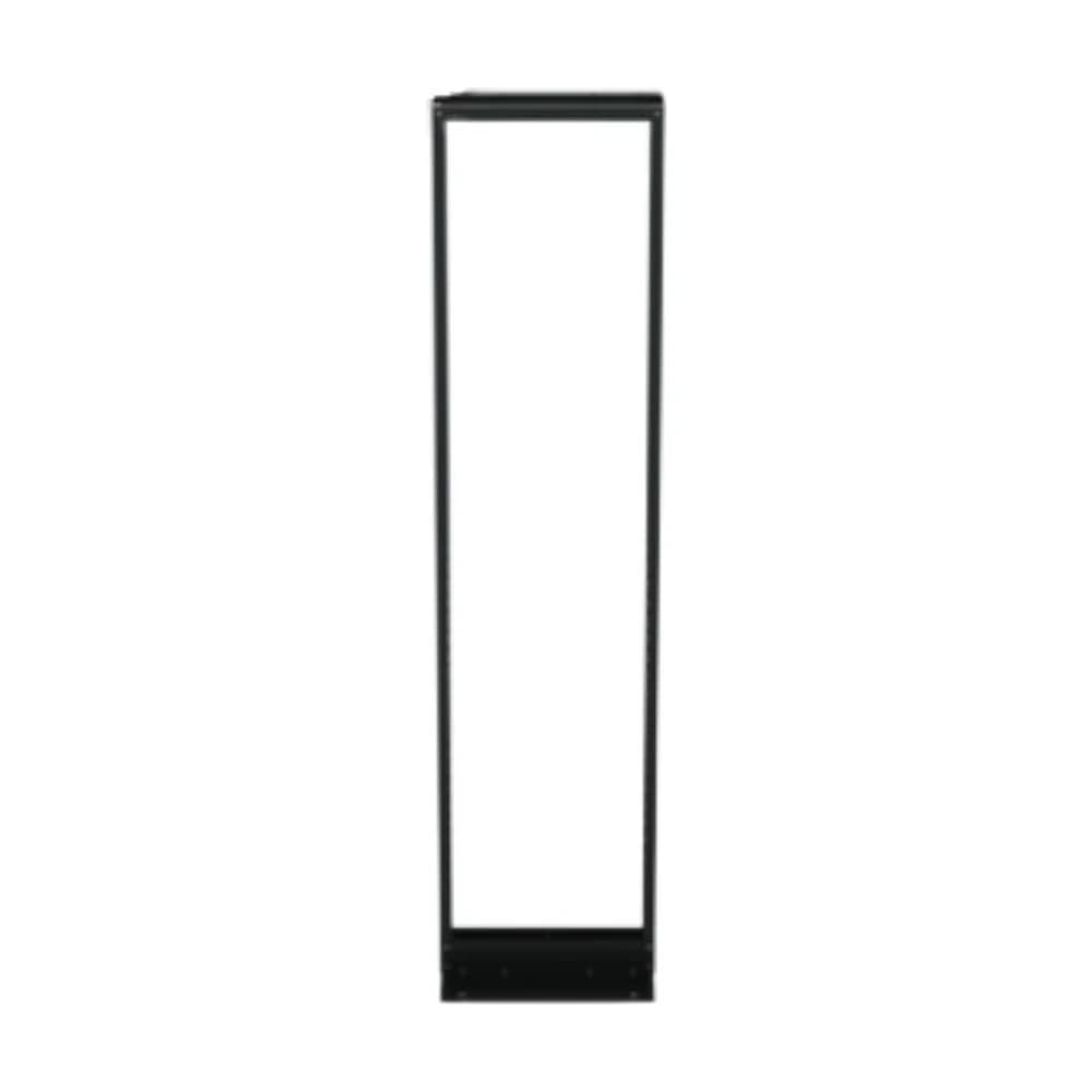 Rack de 2 postes Siemon RS1 Value 19" 45U acero negro tornillos #12-24 RS1-07-S