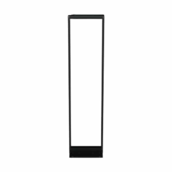 Rack de 2 postes Siemon RS1 Value 19" 45U acero negro tornillos #12-24 RS1-07-S