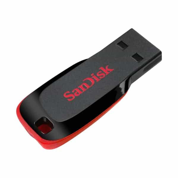 Pen Drive SanDisk Cruzer Blade 128GB USB 2.0 Tipo A Negro