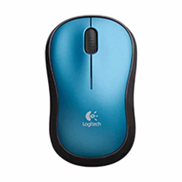 Mouse Logitech Inalámbrico M185 Blue