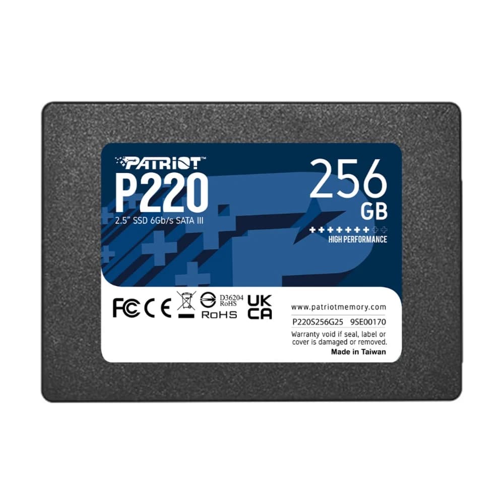 Disco SSD Patriot P220 256GB 2.5 SATA3 PS001662