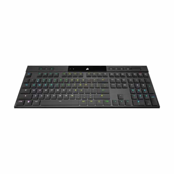 Teclado Corsair K100 Air RGB Mecánico Switch Cherry MX Ultra Low Profile Black Wireless