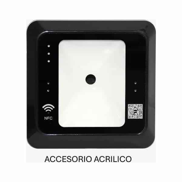 Accesorio acrílico ZKTeco para lectores QR500 Acrylic-QR500-BE