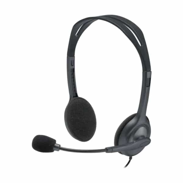 Auricular con Micrófono Logitech H111 Blk 1 Jack 981-000612